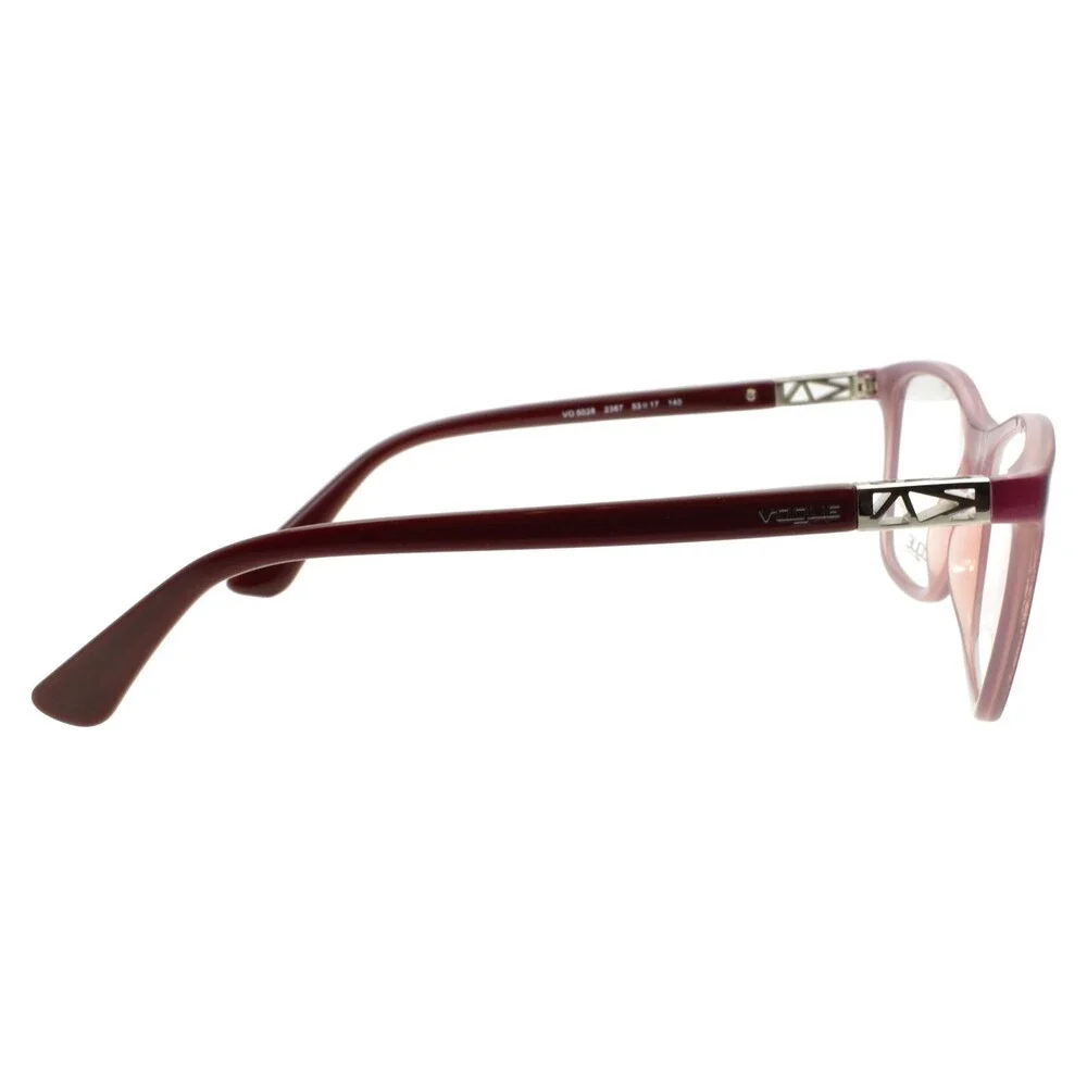 Vogue VO 5028 2387 Women's Eyeglasses Frames 53-17-140 Dark Bordeaux / Pink